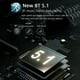 thumbnail image 3 of Speravity DIN único de 5 pulgadas compatible con Bluetooth 5,1, reproductor MP5 de sonido estéreo para coche, salida RCA, Radio Mirror Link, Combinaciones de reproductor de DVD/TV para coche, 3 of 6