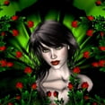 thumbnail image 2 of CafePress - EMERALD ROSE GARDEN Maternity Dark T Shirt - Maternity Dark T-Shirt, 2 of 3