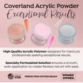 thumbnail image 4 of TONES COVER LAND ACRYLIC NAIL POWDER I'M ALIVE PURPLE| limited edition acrylic powder for nail design | sculpting and masking bed imperfections | nail supplies (1.5 oz), 4 of 5