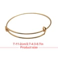 thumbnail image 4 of Qarigey extensible extensible Estilo simple Joyería de moda Adorno corporal Regalos románticos perfectos Buenos accesorios Ropa, zapatos y accesorios Miscelánea KC oro, 4 of 6