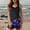 Purple, variant on pstuiky Women's Swimsuits Print Crew Neck High Waist Adaptable Two Piece Swimwear Womens Swim Suits Tankinis with Boy Shorts Swim Suit Women