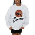 thumbnail image 2 of Women's Gameday Couture Ash Oregon State Beavers Premium Fleece Pullover Sweatshirt, 2 of 5