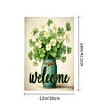 thumbnail image 4 of AmhNF Welcome Flowers In Mason Jar Garden Flag For Home Outdoor Garden Yard Decor 12x18 inch, 4 of 5