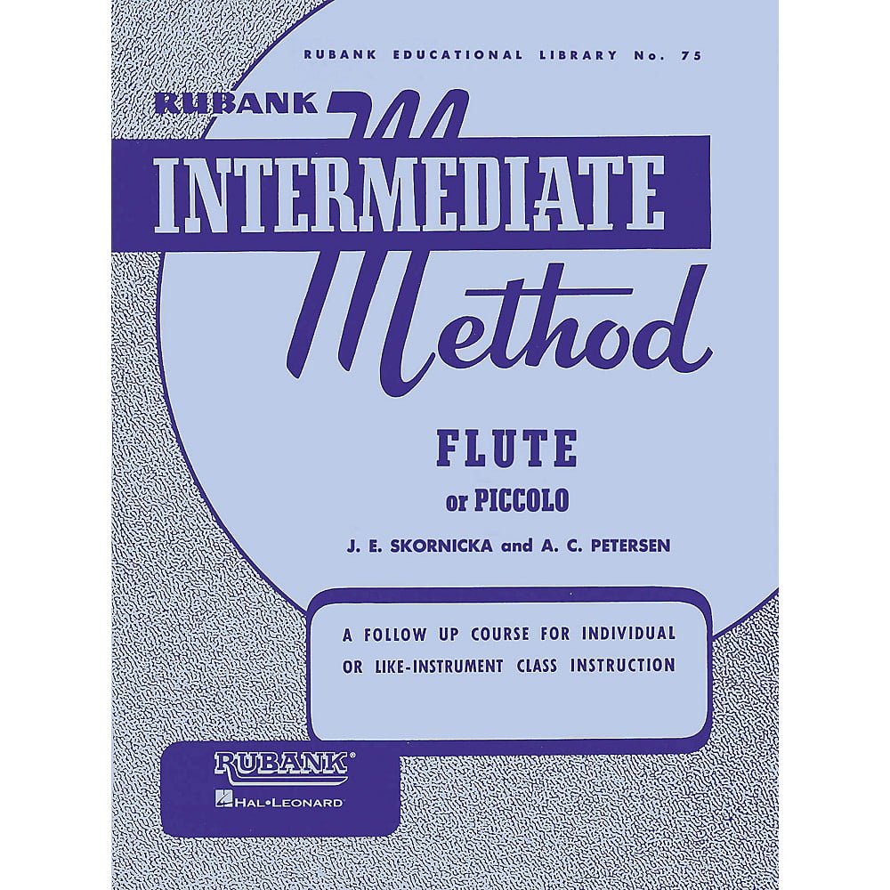 Hal Leonard Rubank Intermediate Method for Flute or Piccolo - Walmart.com