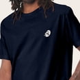 thumbnail image 5 of Dalix Spook a Latte Ghost Embroidered Relaxed Heavy Soft Cotton T Shirt Mens in Navy Blue L Large, 5 of 5