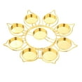 thumbnail image 1 of 9 Portalámparas Ghee Accesorios budistas Aleación de Copa dorada, 1 of 9