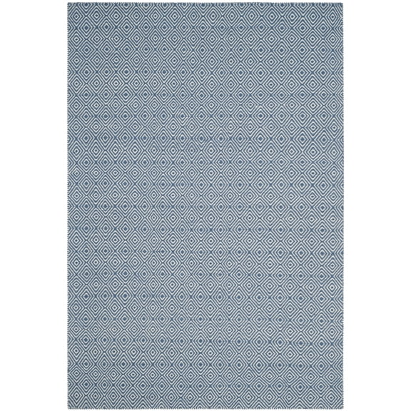 SAFAVIEH Oasis Nash Southwestern Area Rug, Blue/Ivory, 6' x 9'