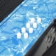 thumbnail image 3 of Acordeón Soidarity 8 Bajo 22 Clave Instrumento profesional Musical Adultos Azul claro, 3 of 6