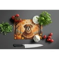 thumbnail image 3 of Carolines Treasures DAC1026LCB 15 x 12 in. Boxer Fall Glass Cutting Board - Large, 3 of 5