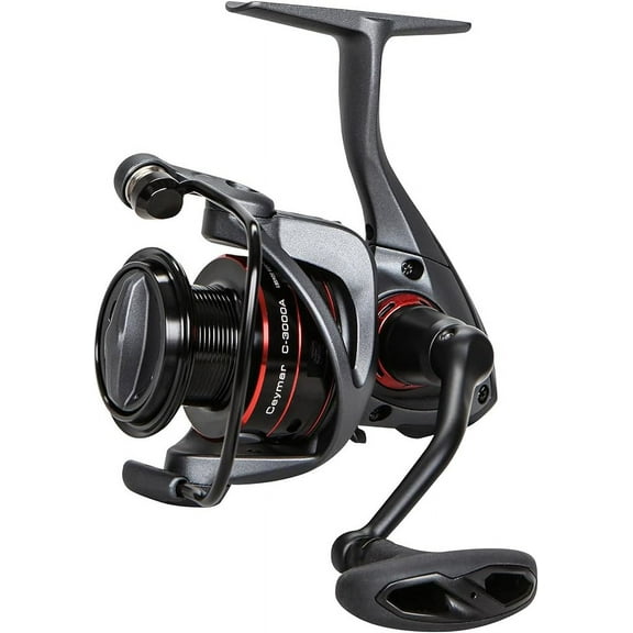 Okuma Ceymar A Series Flite Drive Lightweight 8BB Spinning Reel, C-3000A, Gun Metal