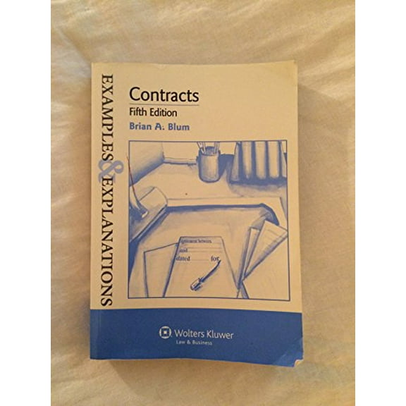 Pre-Owned Contracts (Examples & Explanations) Paperback