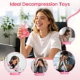 thumbnail image 4 of Rare Style Sugar Dumpling Squishy,Glitter Squishies Dumpling, Slow Rising Stress Relief Squeeze Toys with Glitter, Kawaii Bun Shape Sensory Fidget Toys for Teens Adults, Anxiety Relief Desk Toys Gift, 4 of 8