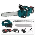 thumbnail image 3 of 5000W 10 Inch Brushless Electric Saw Cordless Chainsaw With 0/1/2PC Li-ion Battery Woodworking Power Tool for 18V Battery, 3 of 6
