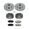 thumbnail image 2 of PowerStop Front Stock Replacement Brake Pad and Rotor Kit with Calipers Fits: SCION SUBARU TOYOTA Select Models KCOE6082A, 2 of 7