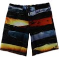 thumbnail image 1 of Pantalones Cortos de Playa Univibe para Hombre Negro XX-Large, 1 of 1