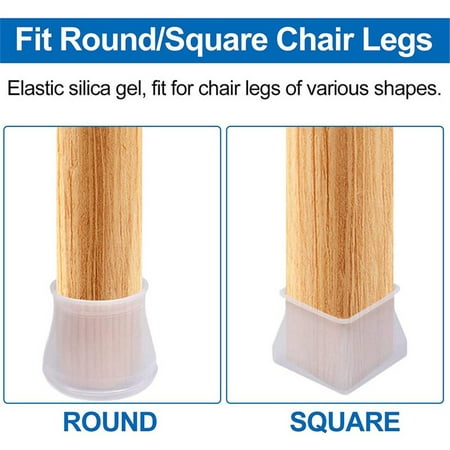 32pcs Chair Leg Floor Protectors, Protection For Chair Legs
