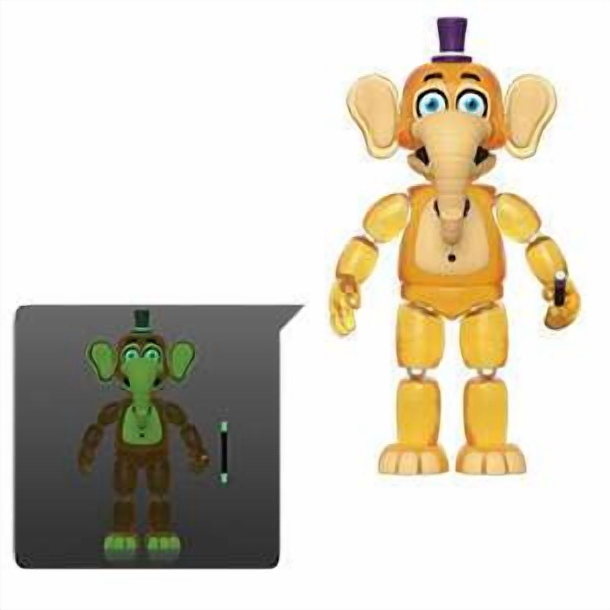 ラム肉牛肉さま専用 Five Nights at Freddy's フィギュア FNAF Pizzeria Simulator: Glow-in-the-Dark Orville Elephant Action