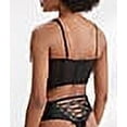 thumbnail image 3 of Women's Pour Moi 22701 Contradiction Scandalous Underwire Bustier Bra (Black 32D), 3 of 6