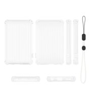 TPU Transparent Protective Cover Case for Innioasis Y1 MP3 Player, Music Player Clear Anti-shock Housing Skin Shell Full Coverage Protection(Sold without manufacturer warranty)