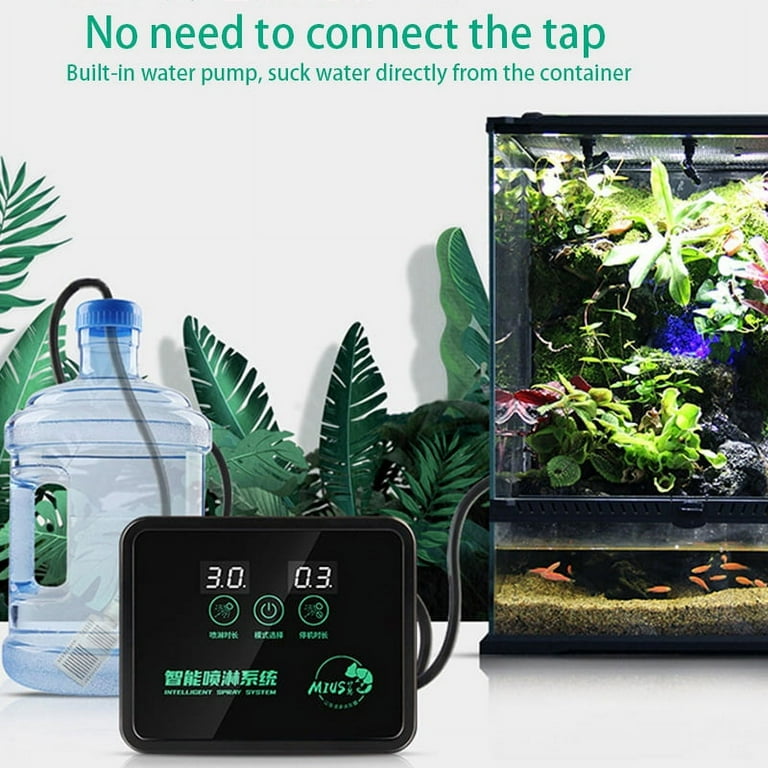 Intelligent Automatic Mist Spray System Set Electronic Timer LCD