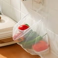 thumbnail image 2 of Bolsa De Pinzas Para La Ropa Con Red De Malla Transpirable Para Colgar Para Baño Hotel Blanco Sunnimix Bolsas de red de secado colgantes, 2 of 8