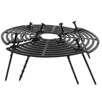 FRCOLOR 4pcs Plant Pot Cover Plant Pot Grid Soil Protectors With Stakes Plant Covers For Gardening Plant Protectors From Animals