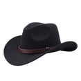 thumbnail image 4 of Kids Western Cowboy Hat for Boys Girls Sun Adjustable Fit Toddler Headwear Adventures Clothes, 4 of 4