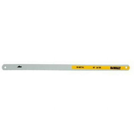 UPC: 0076174205497 | DeWalt 10 in. Bi-Metal Hacksaw Blade 24 TPI 2 pk