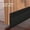 Black, variant on 1M Door Bottom Sealing Strip Windproof Dust Stopper Guard Rain Weatherstrip Noise Reduction Insulator Sealer Home Hardware