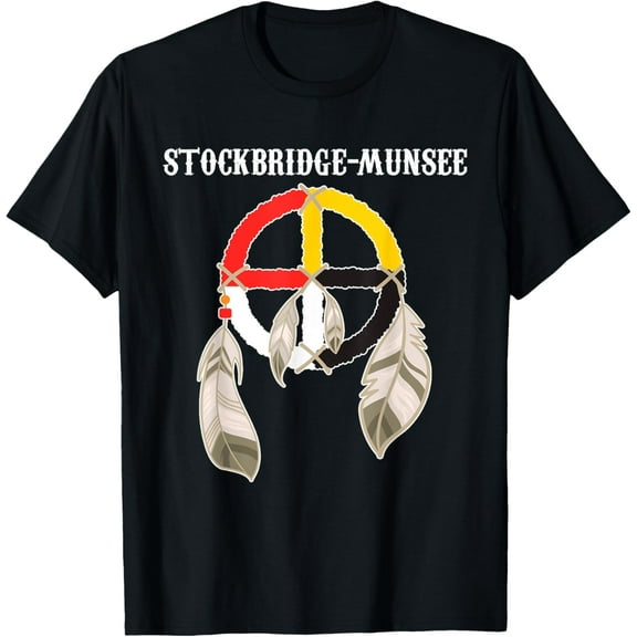 Stockbridge-Munsee Tribe Nation Indian Medicine Wheel T-Shirt