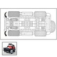 thumbnail image 4 of Sluban - Jeep Building Blocks Set with 1 Figure, 253 Pieces, 4 of 5