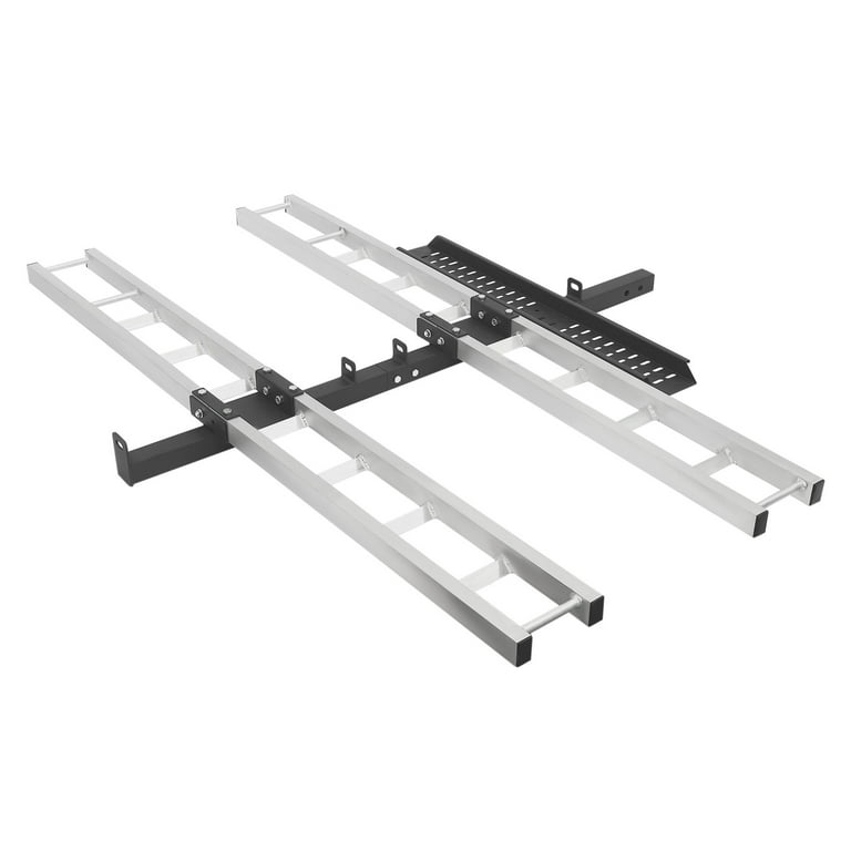Aluminum Double Motorcycle Carrier Motorcycle Hitch Carrier 600LBS Capacity Hitch Mounted Motorcycle Trailer Heavy Duty Motorcycle Trailer Dirt Bike Carrier Hauler Hitch Rack Walmart
