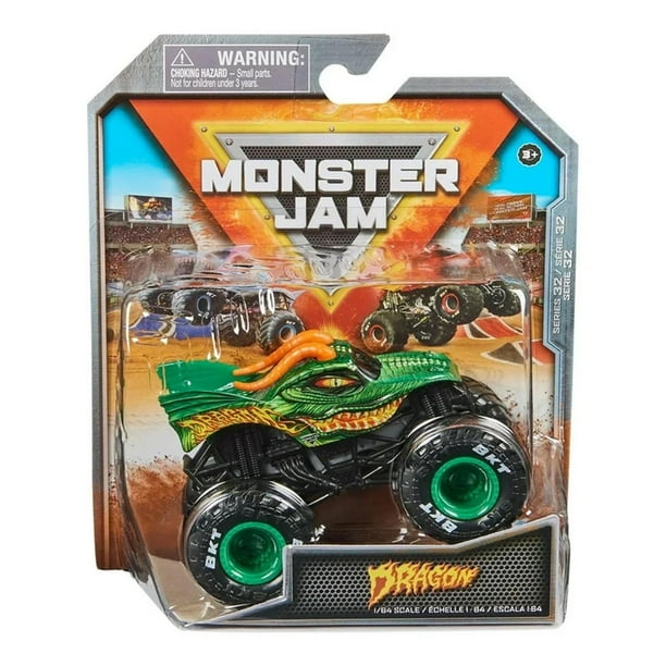 Coche Monster Jam Spin Master Dragon 1:64 2023