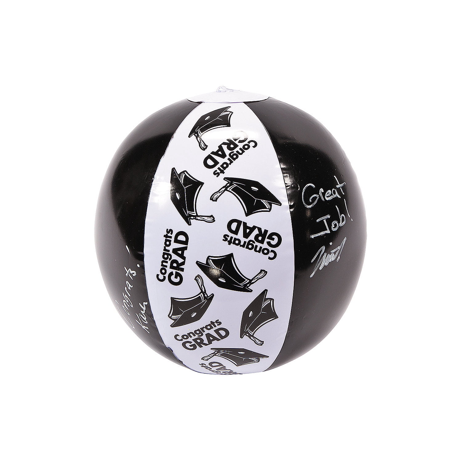 black beach balls
