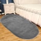 thumbnail image 5 of Soft Bedroom Rugs Shaggys Rugs For Bedroom Oval Rugs Bath Carpet Living Room Runner Rug Soft Comfortable Water Absorption Non Slip Thick Washable, 5 of 8