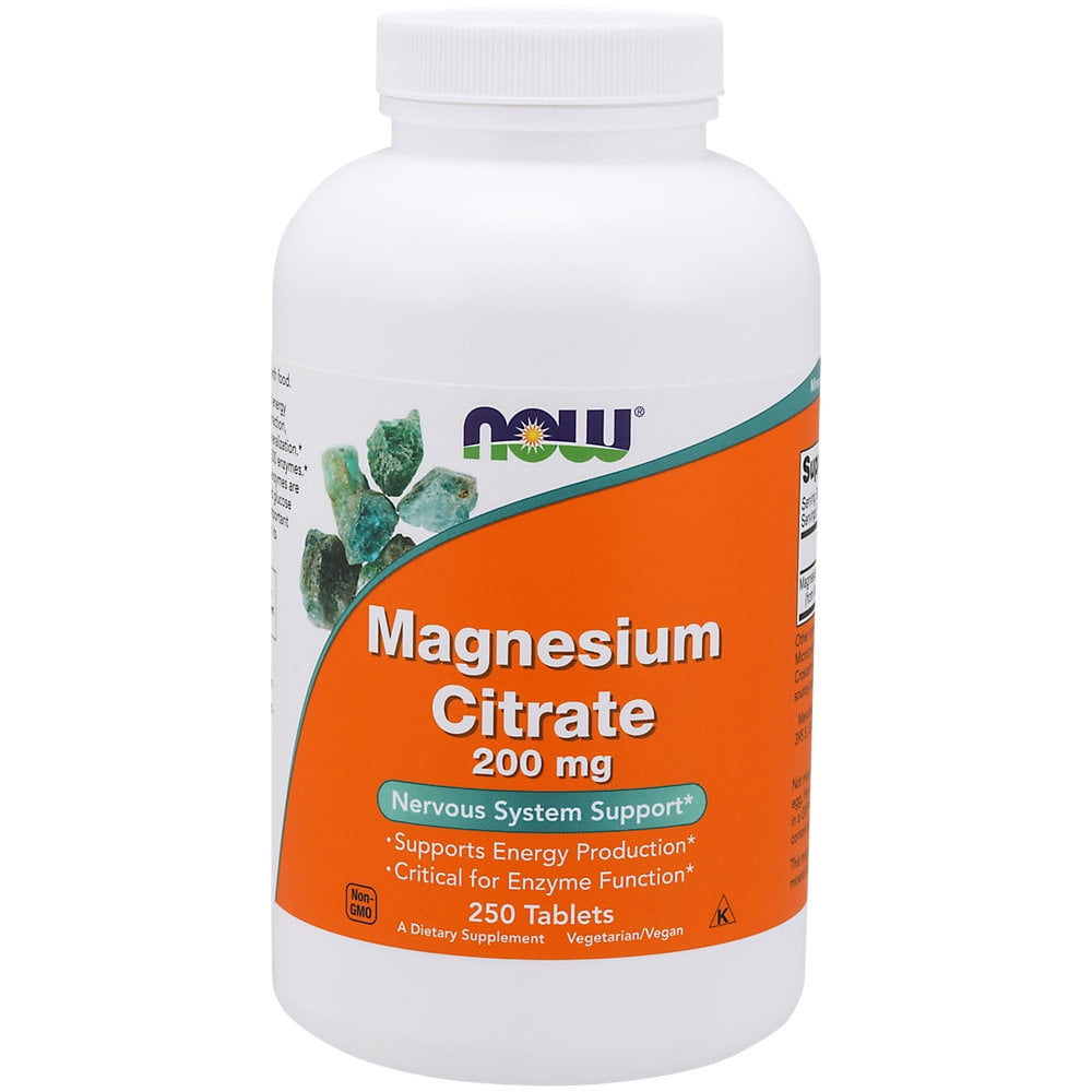 Magnesium Citrate  200 MG (250 Tablets)