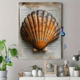 thumbnail image 4 of Qisvanset 12x16 Inch Seashell Psalm Canvas Wall Art, Coastal Style Bible Verse Trendy Apartment Decor, 4 of 8
