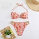 thumbnail image 1 of Traje de baño para mujer, moda, cómodo, estampado, bikini, traje de baño de color liso para mujer, conjuntos de bikinis, trajes de baño para mujer, 1 of 7