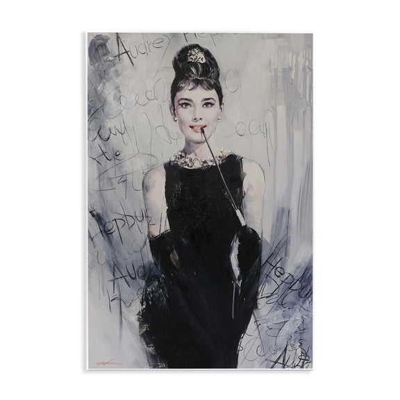Stupell Industries Classic Audrey Modern Details People Painting Unframed Art Print Wall Art, 10 x 15