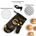 thumbnail image 3 of Sikiie Casino Card Soccer Oven Mitts and Pot Holders, Silicone Oven Gloves, Heat Resistant Oven Mitts 4Pcs Set, 3 of 6