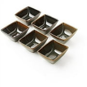 Hometrends Mosaic Tile 6-Piece Small Bowl Set, Assorted Colors