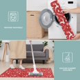 thumbnail image 6 of Red Christmas Deer and Snowflake Pattern Kitchen Rugs Sets Of 3,Kitchen Runner Rugs Non Skid Washable,Decorative Kitchen Floor Mats for Kitchen,Sink,Laundry,17"x30"+ 17"x47" + 17"x59", 6 of 6