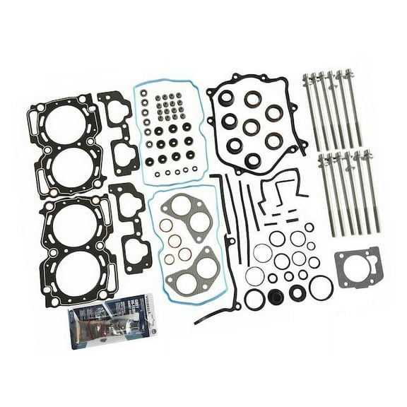 Cylinder Head Gasket Set with Head Bolts - Compatible with 1999 - 2003 Subaru Forester 2.5L SOHC (Engine Code EJ25) 2000 2001 2002