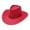 Wine, variant on Baberdicy Cowboy Hat Adult Casual Solid Suture Summer Western Fashion Cowboy Sun Hat Wide Brim Travel Sun Cap Cowgirl Hat Coffee