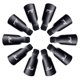 thumbnail image 1 of Jumpingount 10 Uds. Clips de tapa de remojo de Arte de uñas de plástico Gel removedor de esmalte herramienta de envoltura líquido para la Juegos de manicura negro, 1 of 6