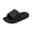 Black, variant on Willtoo Shower Slippers for Men Quick Dry Non-Slip Bathroom Shower Sandals with Drain Holes Open Toe Thick Lightweight Shoes