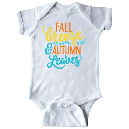 

Inktastic Thanksgiving Fall Breeze and Autumn Leaves Gift Baby Boy or Baby Girl Bodysuit