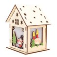 thumbnail image 1 of Decoración de cabaña de madera, linda mini cabaña luminosa, cabaña de madera, cabaña de madera, diseño de última generación, 1 of 10