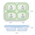 thumbnail image 4 of Ello Snap & Nest Plastic 8 Piece Snack Set, Made for Easy Snacking and Easy Transportation, 4 of 7