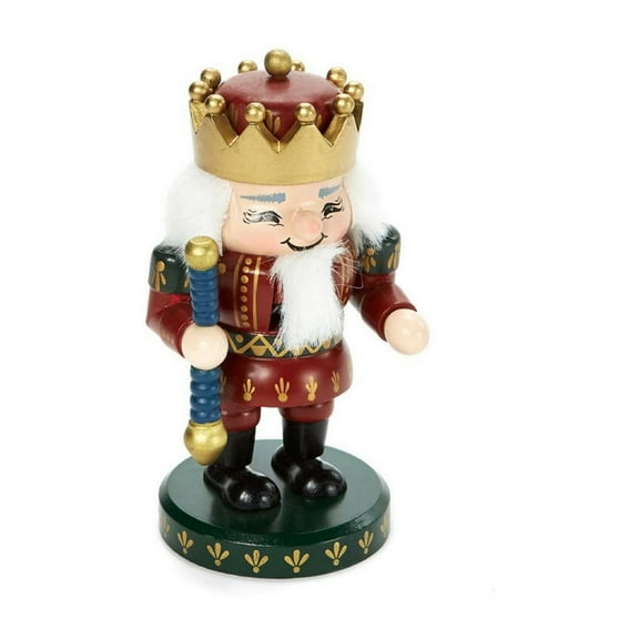 Zim's 6" Zims Collectible Heirloom Nutcracker Christmas King - 6" - Multi-Color